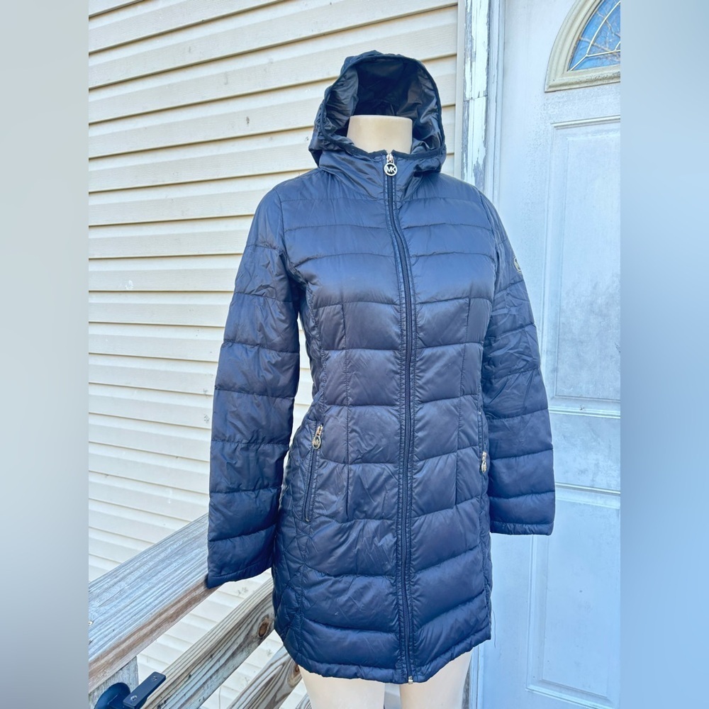 Michael KORS Packable Down FiLL Hooded Puffer Coat